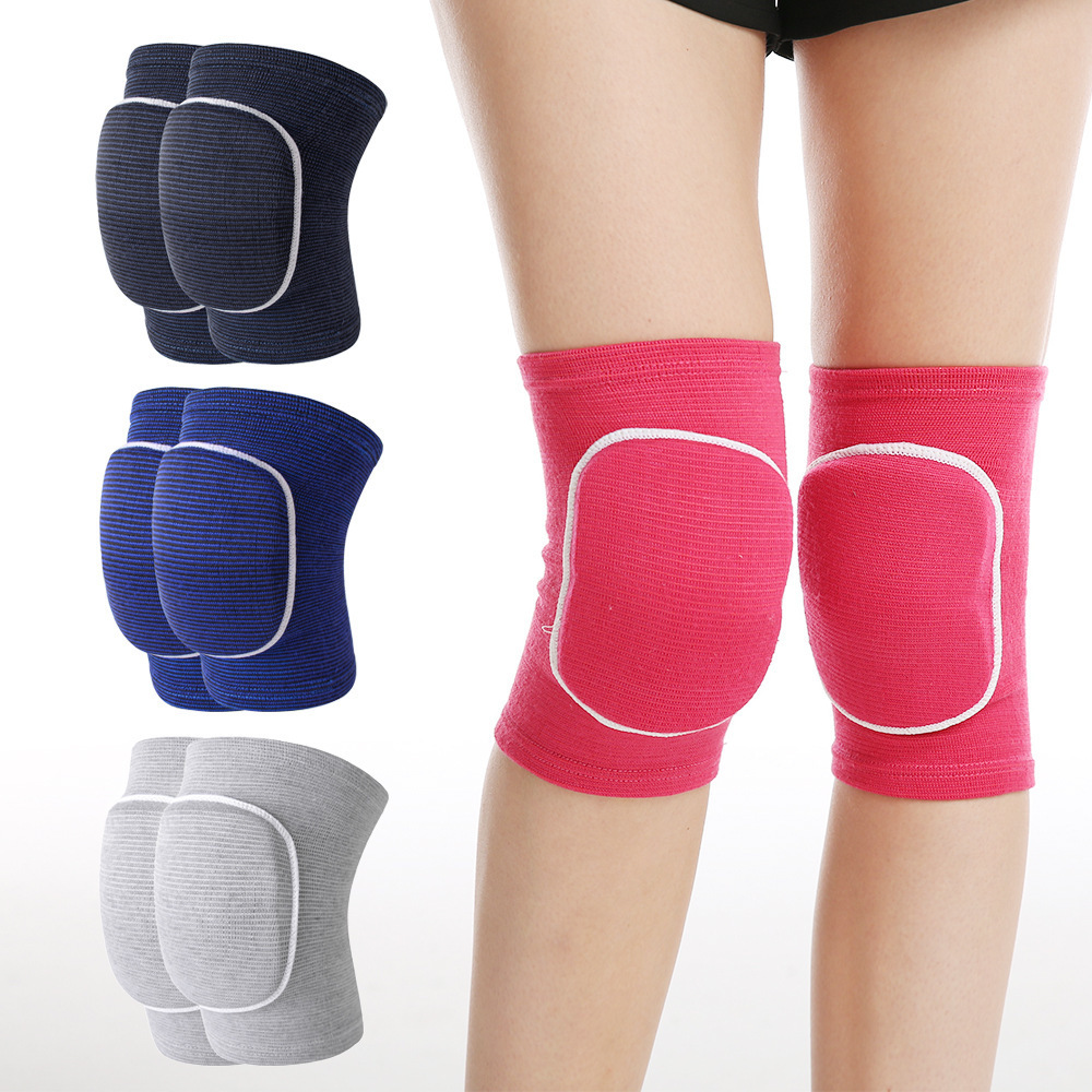 A pair of professional dance sports yoga practice volleyball roller skating kneeling thickened sponge knee pads