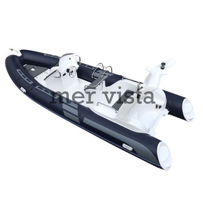 China Boats Patrol 580CM Fiberglass Boat Rib Boats For Sale