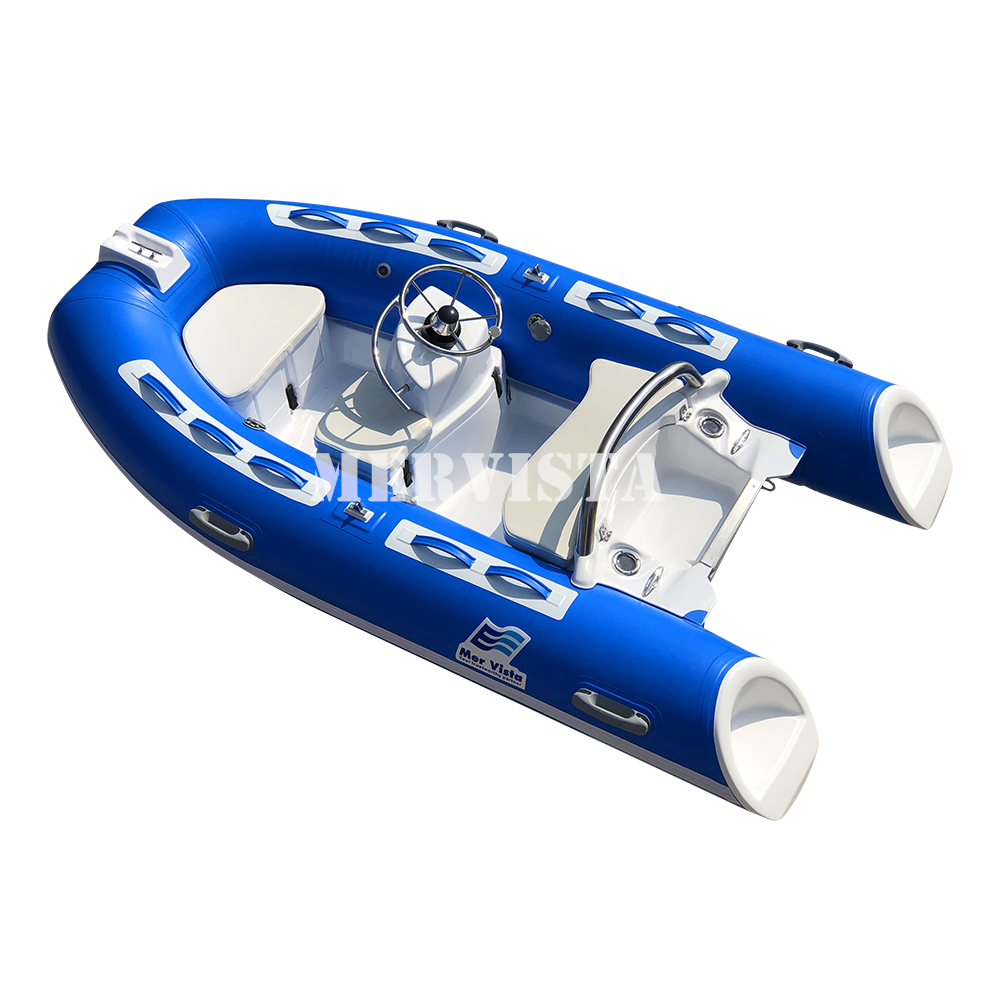 High Speed 10 ft Mini RIB 300 PVC Rigid Fiberglass Hull Inflatable RIB Boats