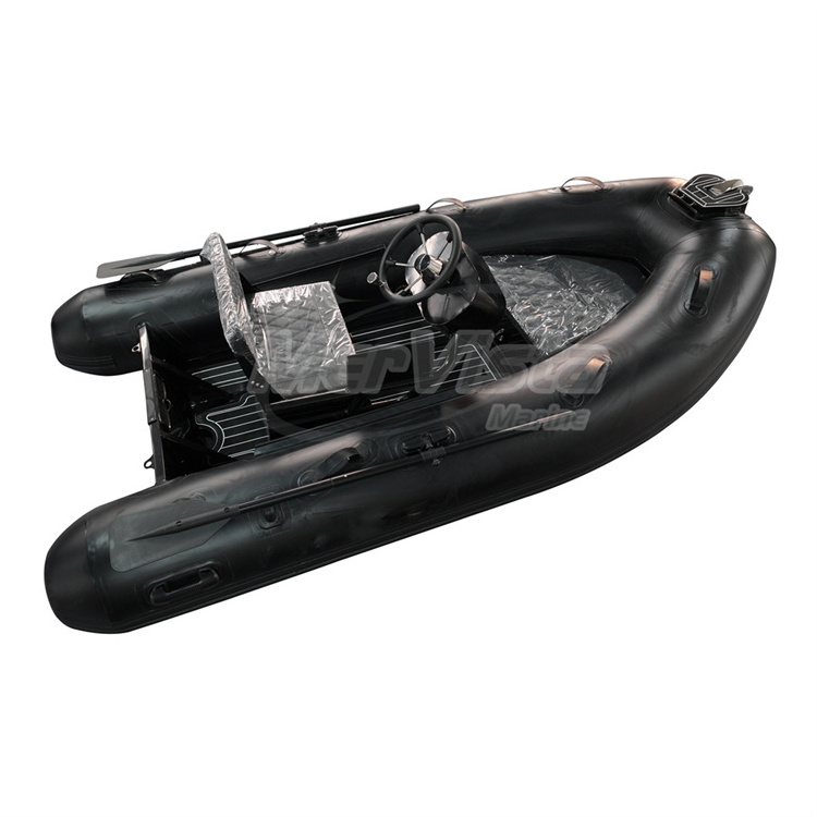 Best selling  boat aluminum 10 ft fishing inflatable boat with steering wheel rib boat hypalon 300