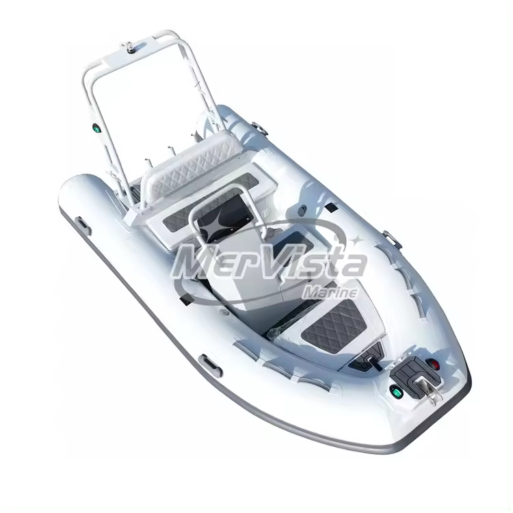 Hot sale small Dinghy 12ft 3.6m Hypalon/PVC Aluminum RIB Double Hull Inflatable Boat