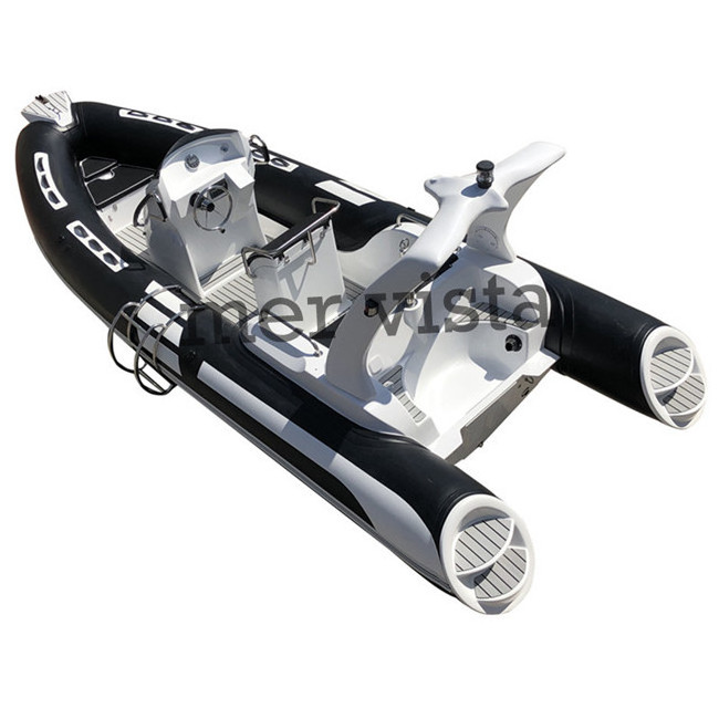 China Boats Patrol 580CM Fiberglass Boat Rib Boats For Sale