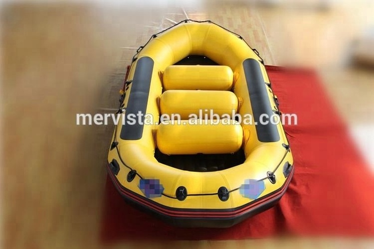 Cheap Pvc Hull Material And Drifting Use Inflatable Plastic Pack Raft Fishing Boat