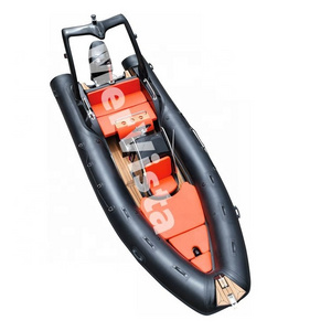 5.8m Frp Inflatable Luxury Orca/Hypalon 19ft Fiberglass Fishing Rib Boat RIB580