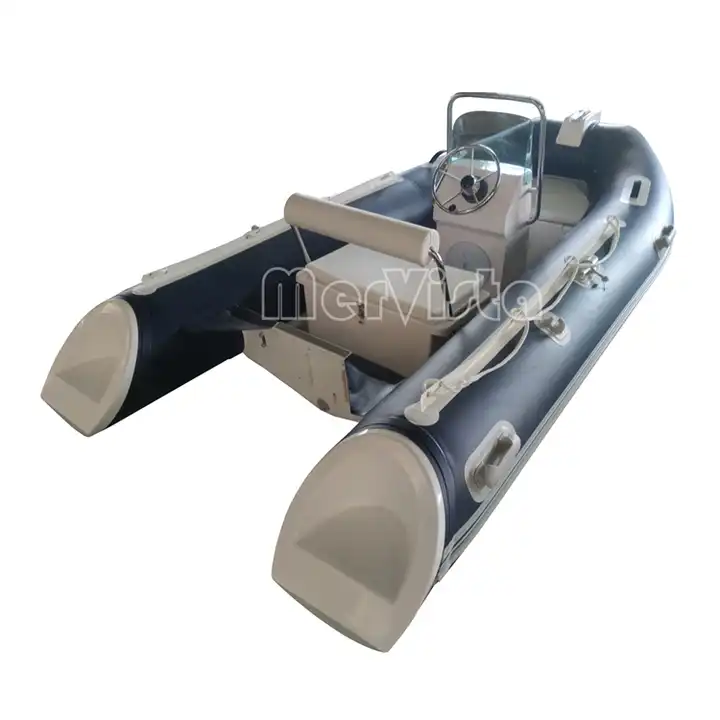 CE Pvc/Hypalon RIB 330 Fiberglass Hull and Outboard Engine Rigid Inflatable Boat