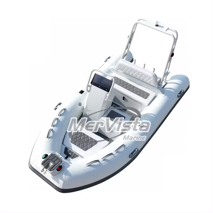 Hot sale small Dinghy 12ft 3.6m Hypalon/PVC Aluminum RIB Double Hull Inflatable Boat