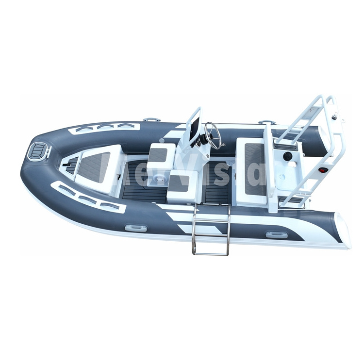 CE RHIB High Speed Folding Rib 360 390 Deep-v Aluminum Rigid Hull Inflatable Fishing Rowing Rib Boat for Sale