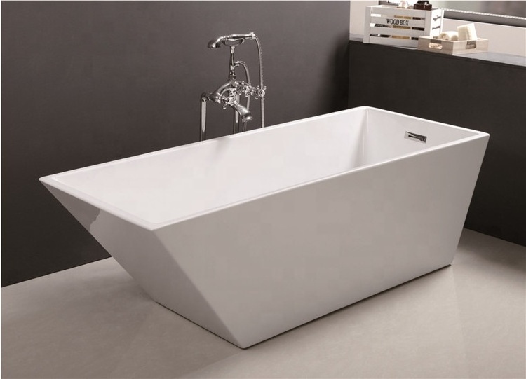 European freestanding soaking pedestal bathing stand alone acrylic bath tubs with cheap price for bathroom