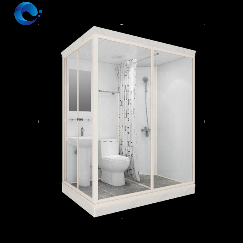 MESA all in one prefab bathroom pod and toilet enclosure shower rooms for sale