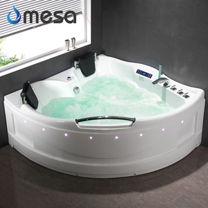 Bathroom corner ABS indoor hot bath tubs freestanding massage bathtubs with cheap prices