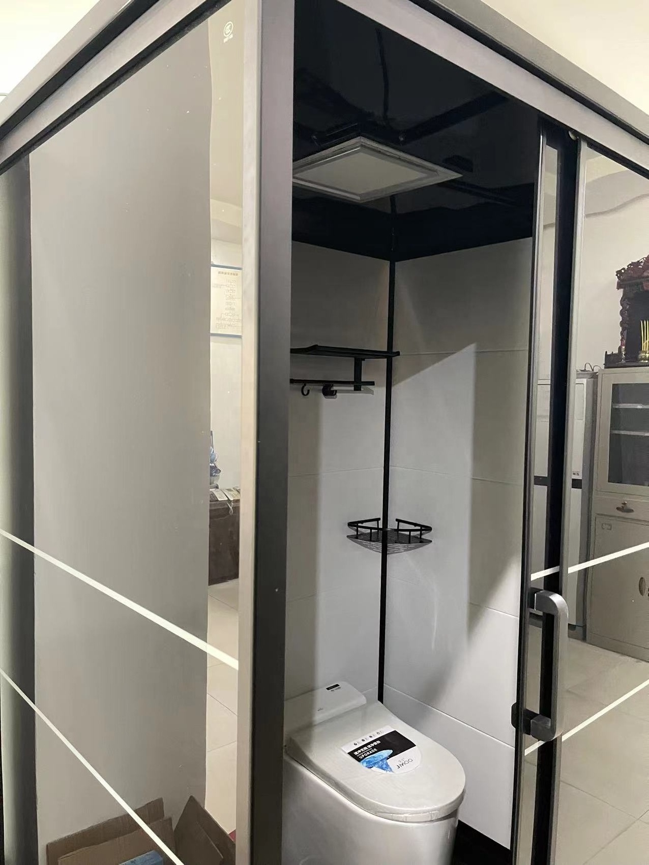 portable prefab bathroom unit pod all in one shower room