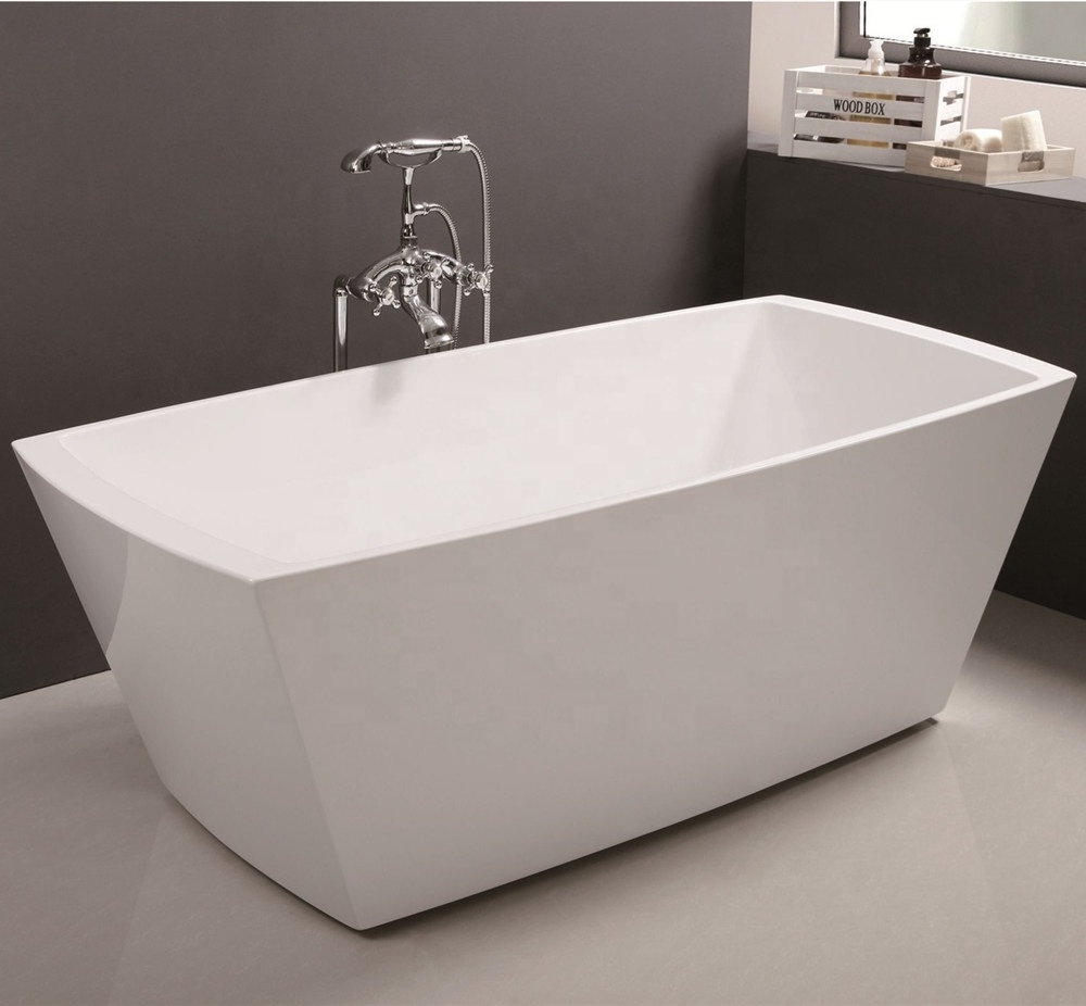 European freestanding soaking pedestal bathing stand alone acrylic bath tubs with cheap price for bathroom