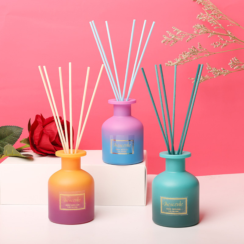 M&Scent luxury  private label christmas reed diffuser with gift box, ceramic reed diffusers