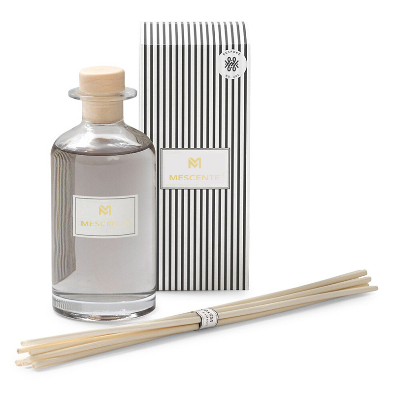 M&Scent wholesale custom private label scented air freshener, stick aroma reed diffuser with package box