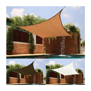 shade cloth sailing  triangle net tent canvas sonnensegel sun shade awning waterproof sun shade sail