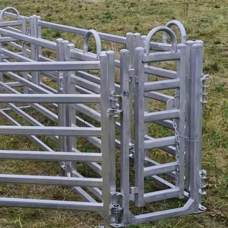 cheap Round Pen Horse Corral Panels Livestock Cattle Panels Fence horse sheep stockyard corral panel yard