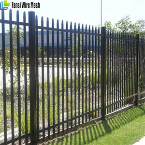 Decorative Low Price High Quality ISO9001 Cheap Wrought Iron Fence/Metal Steel Fence