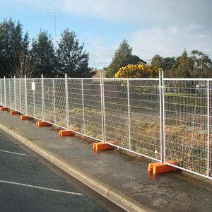 australia removable outdoor clamp panels with base temporary barricade fence