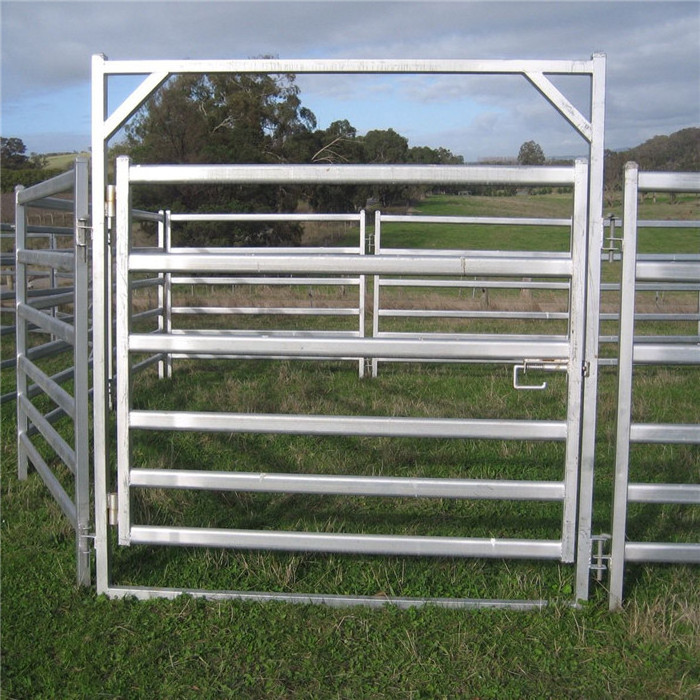 Galvanized steel cattle corral panels cattle panels galvanized for sale