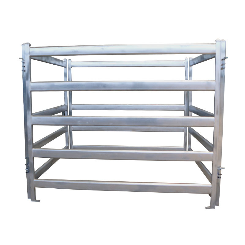 Hot sales used 12 ft heavy duty galvanized metal round pipe Horse/Sheep/Cattle Livestock Corral Yard Farm Fence Panel