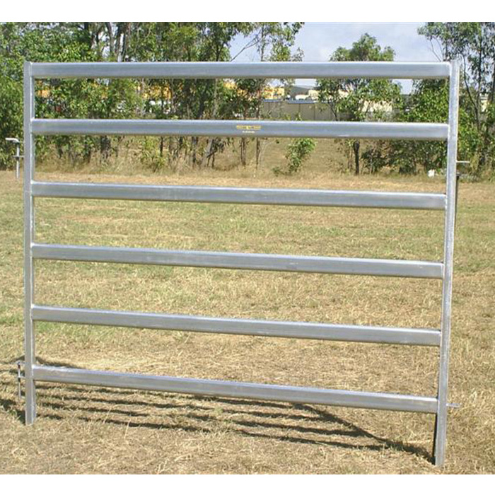 High Quality and Low Price Used Galvanized Portable Cattle Corral Panel For Sale(Manufacturer)