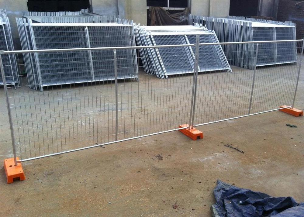 australia removable outdoor clamp panels with base temporary barricade fence