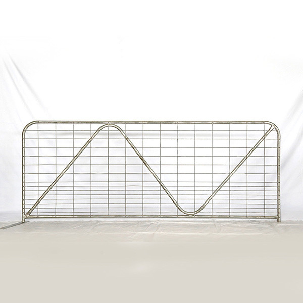 Security cattle and sheep galvanized steel farm gate fence