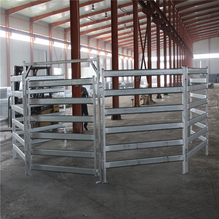 Galvanized steel cattle corral panels cattle panels galvanized for sale