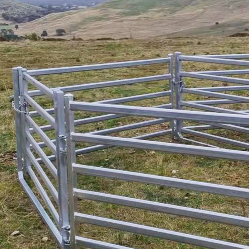 cheap Round Pen Horse Corral Panels Livestock Cattle Panels Fence horse sheep stockyard corral panel yard