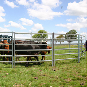 Cattle fencing panels for prefab houses and live cow sheep horse cattle yard panels