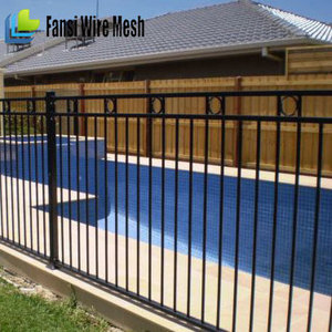 2019 hot sale construction metal perimeter temporary pool fence