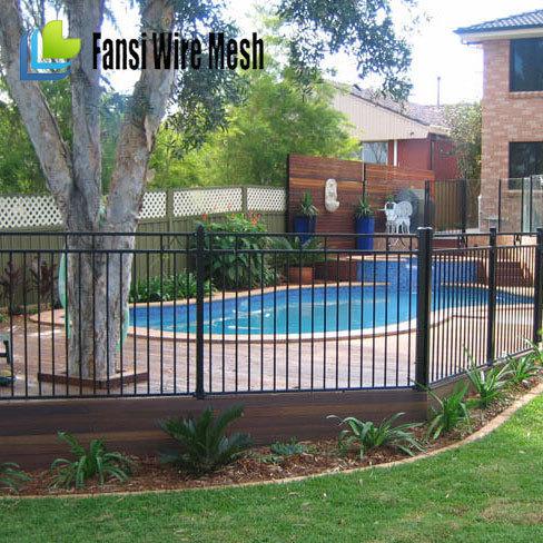 2019 hot sale construction metal perimeter temporary pool fence