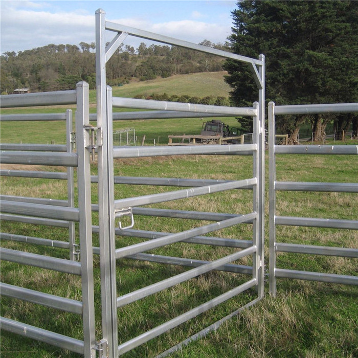 Galvanized steel cattle corral panels cattle panels galvanized for sale