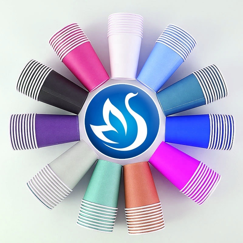 Customize Logo Design Paper Cup 6/8/10/12/16 OZ Ripple /Single/Double Paper Coffee Cups with lid