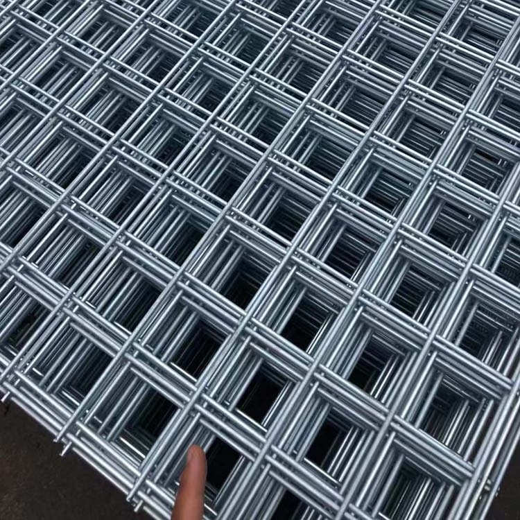 Concrete Reinforcing Galvanized 2x2 Pvc Coated Fencing 1*1Cattle Machine Chicken Cages 2x4 Black Fence Welded Wire Mesh Panel