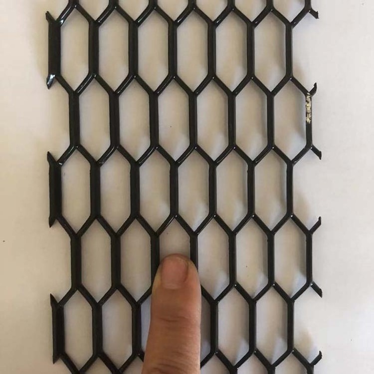 black steel expanded metal mesh decorative wire mesh