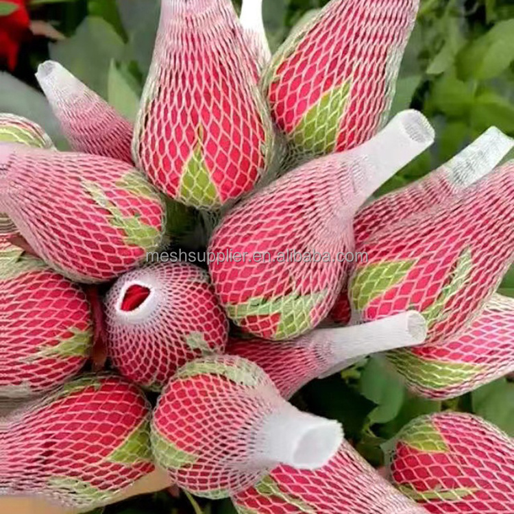 wholesale plastic protective sleeve flowers rose bud protection net Rose Bud nets