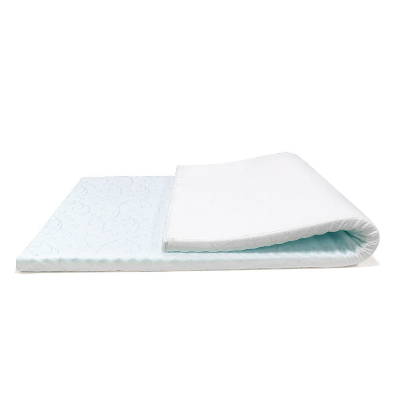 OEM/ODM  Memory Foam Mattress Topper Full Size Cool Gel Swirl Foam Ventilated Bed mattress Topper