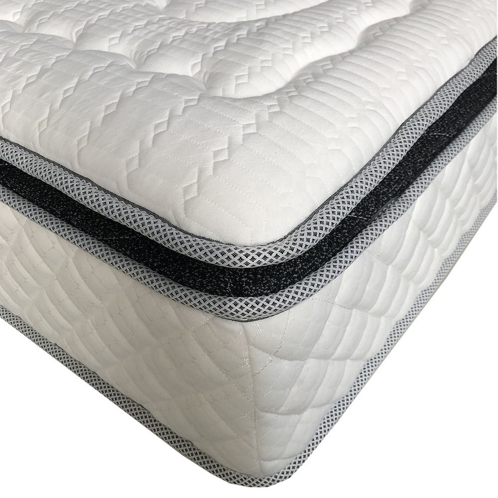 Premium royal sleep well comfort folding king single double twin full queen 35cm pillow top mattress with pocket spring