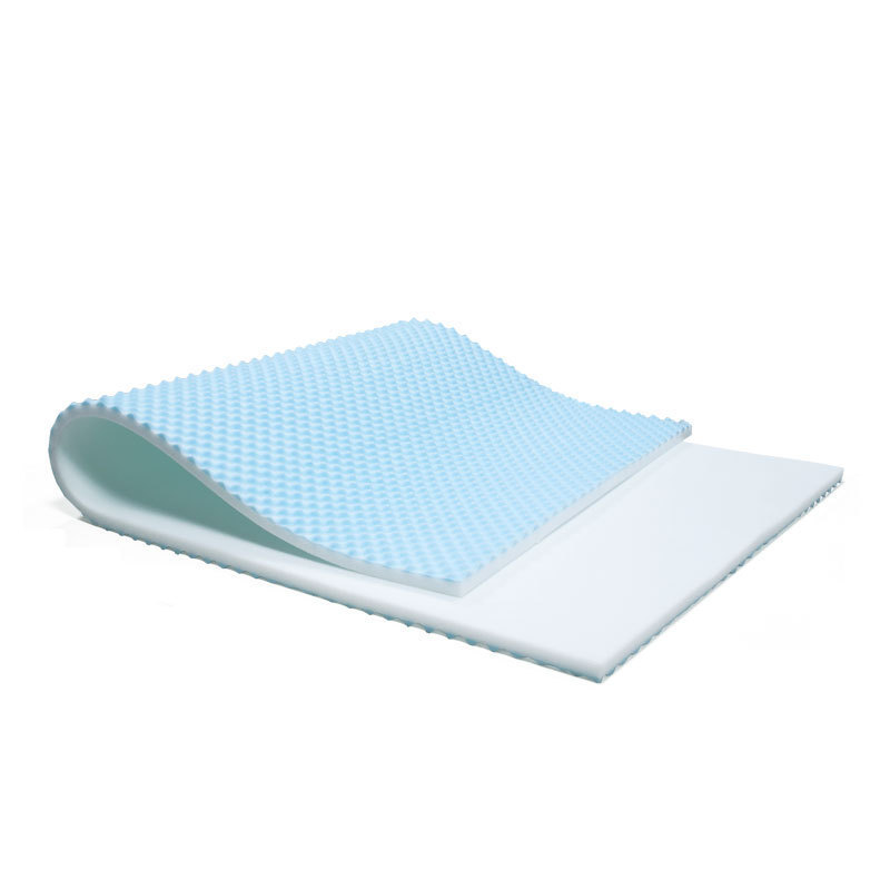 OEM/ODM  Memory Foam Mattress Topper Full Size Cool Gel Swirl Foam Ventilated Bed mattress Topper