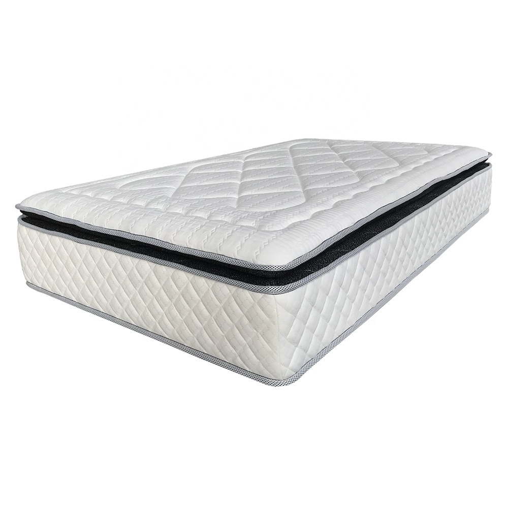 Premium royal sleep well comfort folding king single double twin full queen 35cm pillow top mattress with pocket spring