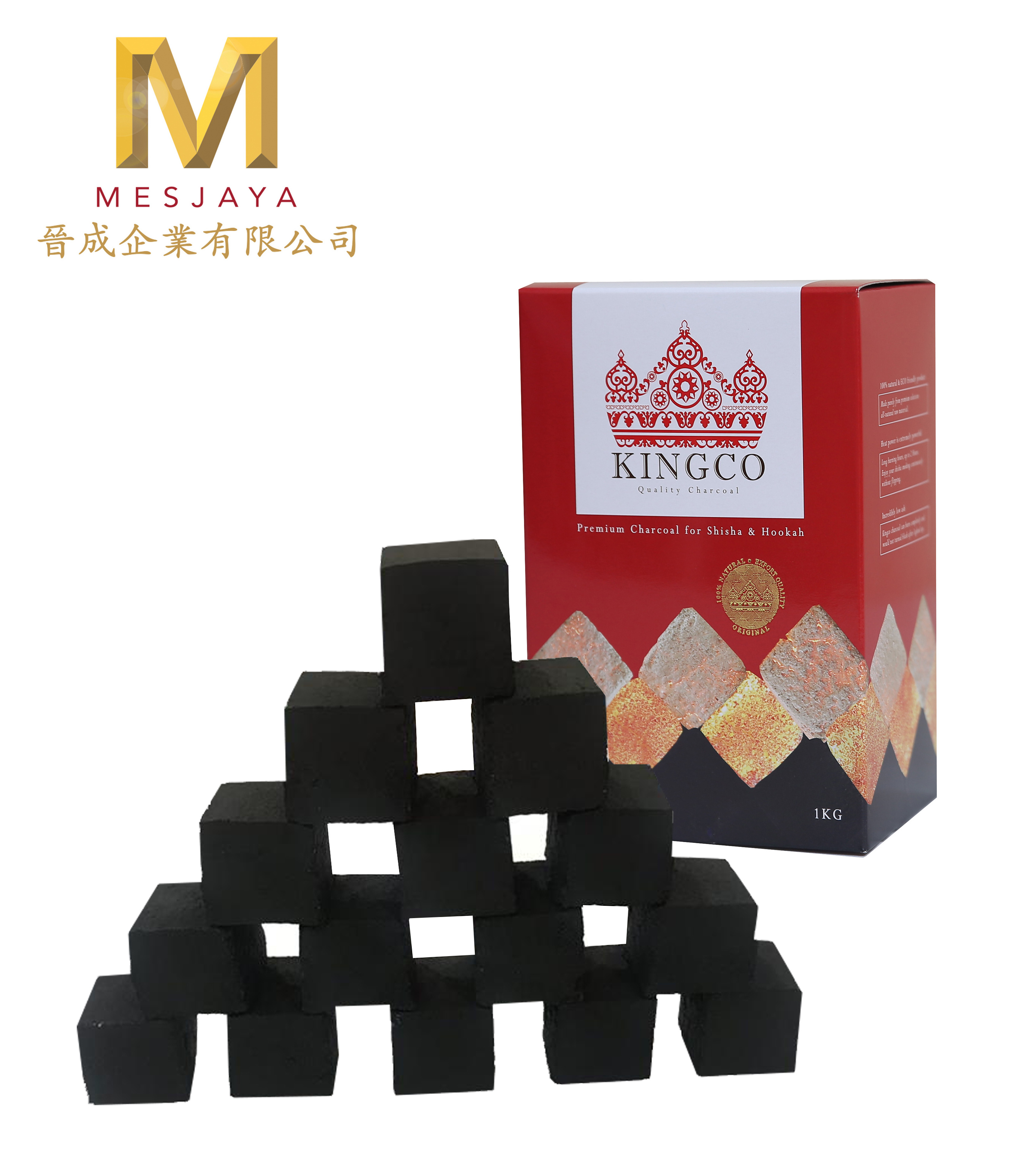 Pillow Coconut Barbecue Briquette Charcoal