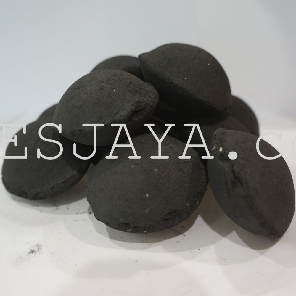 Pillow Coconut Barbecue Briquette Charcoal