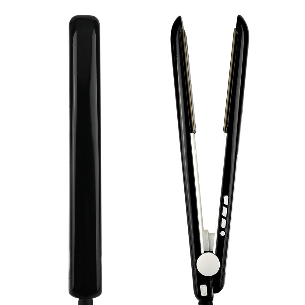 Pro Titanium Heat Flat Iron Hair Straightener,Professional Fast Electric Straightening Led Digital Hair Straightener