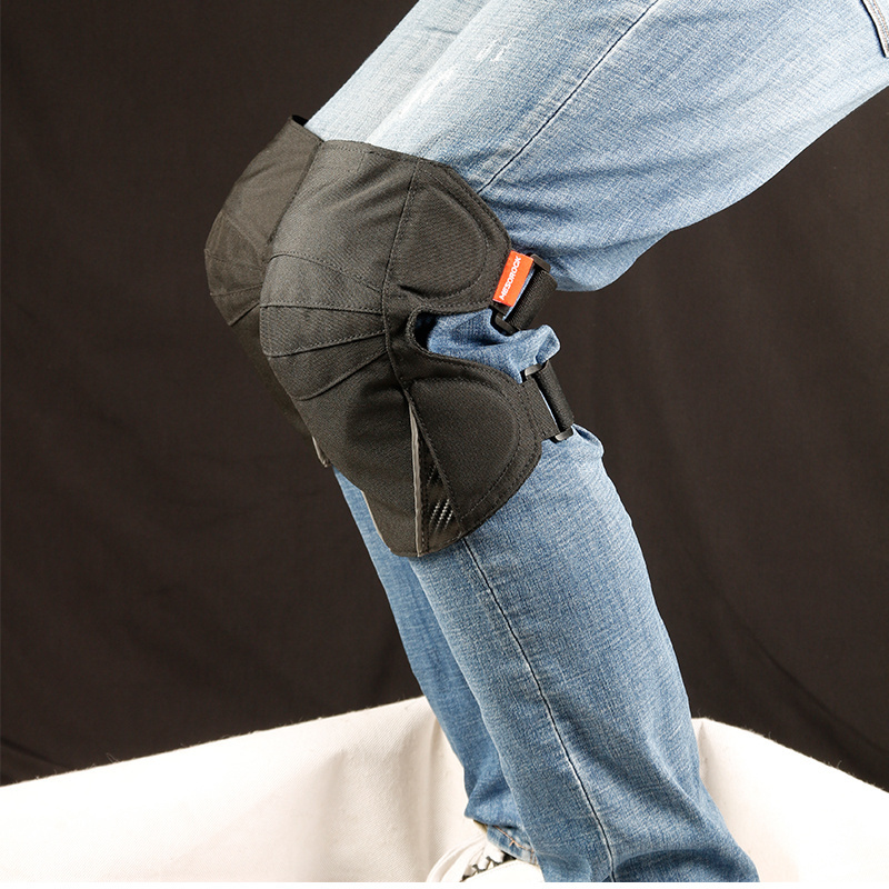 Black Comfortable Motorcycle knee Pads for Work and Gardening motorcycle knee pads