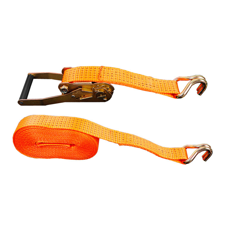 Retractable 2inch Ratchet Tie Down Straps 10,000lbs Break Strength with Double J Hooks camper trailer car accessories