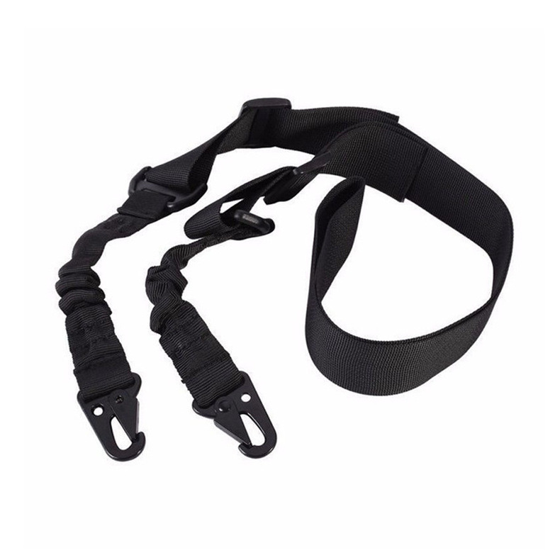 Superior Quality Nylon Two Points Sling with Length Adjuster Traditional Sling and  Metal Hook