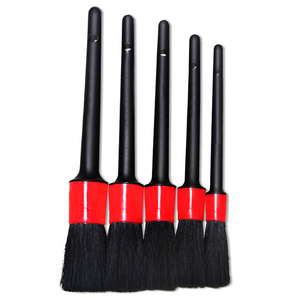 5pcs Multifunctional Portable Soft Detailing  Car Wash Brush Set for Cleaning