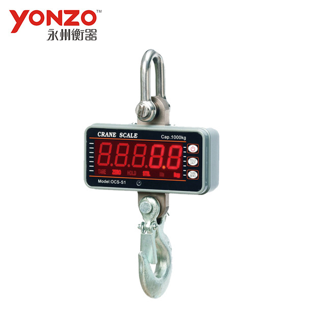 digital crane spring scale 1 ton hanging weight  scales