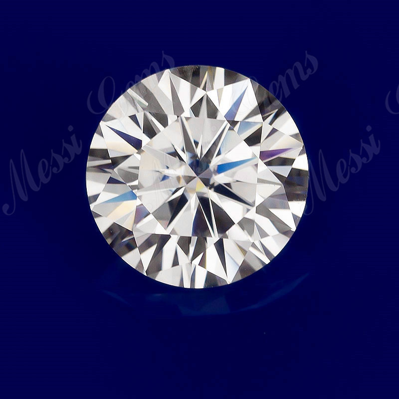 Loose gems 4.0mm white DEF VVS moissanite 0.3CT synthetic moissanite stones